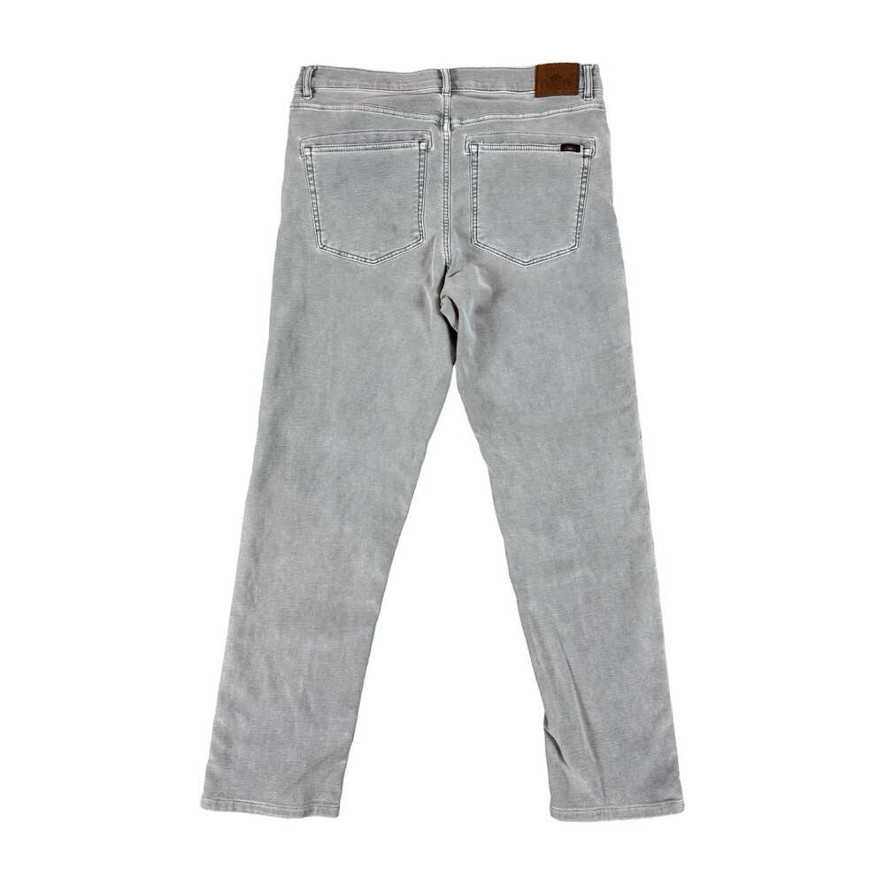 Faherty Gray Denim Jeans Light Wash Cotton Blend Y2K Jean Pants Size 34 - Picture 2 of 10